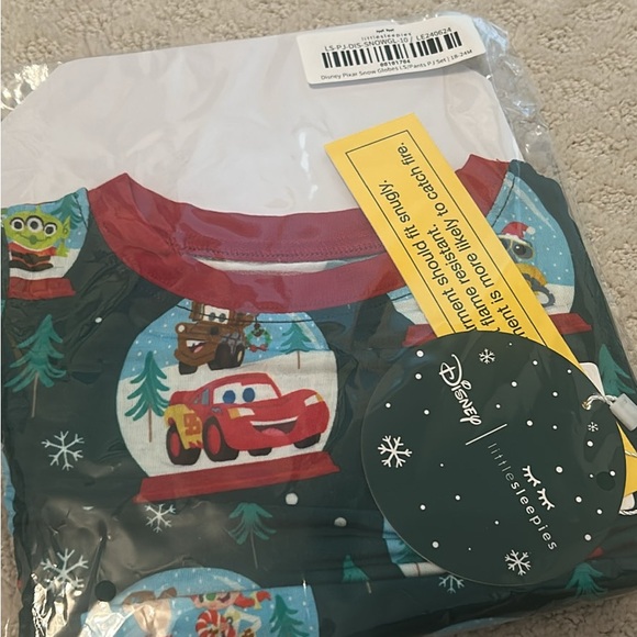 Little Sleepies Disney Pixar pajama 18-24 months NWT - Picture 2 of 3